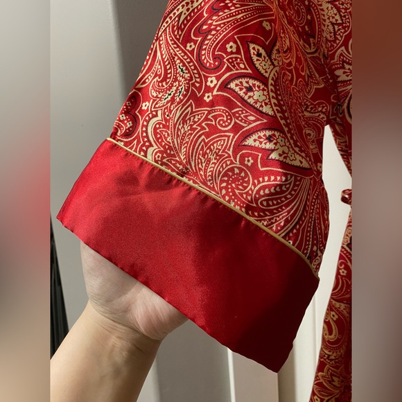 JONES NEW YORK ROBE - L/XL - POLYESTER - SATIN - Picture 11 of 16